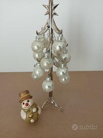 Piccolo albero di natale in vetro