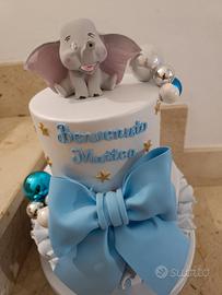 Torta nascita benvenuto maschio con il nome Matteo