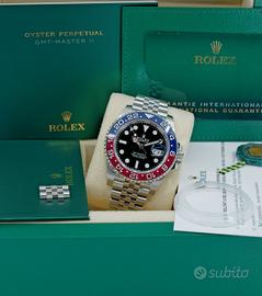 ROLEX GMT MASTER II 126710BLRO PEPSI 2024 FULL SET