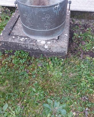 porta vaso vintage