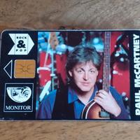 PAUL MCCARTNEY RARA CARTA TELEFONICA REPUB. CECA