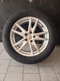 Cerchio e gomma per Jeep Compass