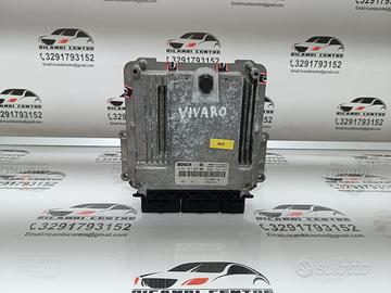 Centralina motore ecu opel vivaro 2012 66kw/90cv 2