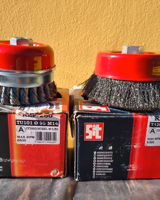Kit Spazzole per smeriglio Sit Nuove