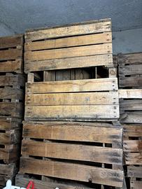 Cassette di legno vintage