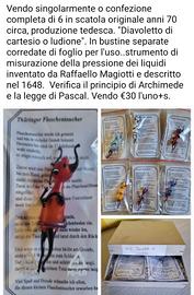 diavoletto di cartesio o ludione  vintage