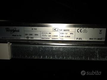 Lavastoviglie w77/2 whirpool pezzi di ricambio