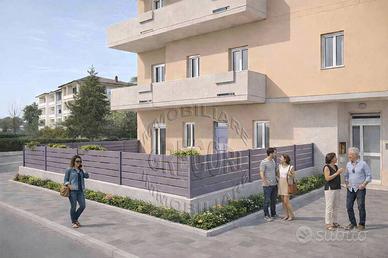 appartamento nuova costruzione con giardino e post