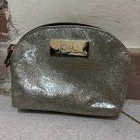 Pochette argento brillantinata