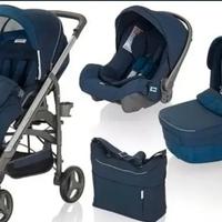 Passeggino Trio Inglesina  modello Trilogy blu