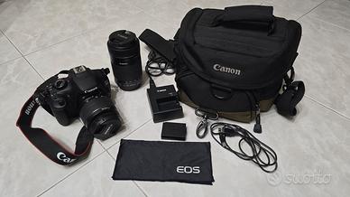 Canon EOS1200D Obiettivo 18-55 mm + 55-250mm