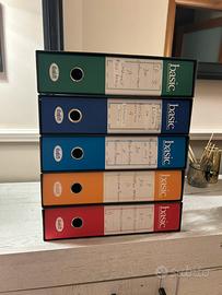 Raccoglitori ad anelli per ufficio