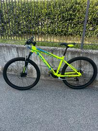 Bicicletta MTB alluminio freni a disco ruota 27.5