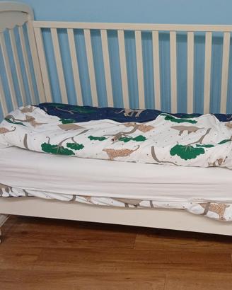 Lettino con protezioni fino a 6 anni