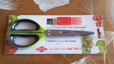 Forbice da cucina a 5 lame per erbe aromatiche