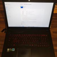 Notebook ASUS TUF FX753V 17,3” – i7 – 32GB RAM