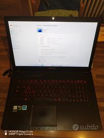 Notebook ASUS TUF FX753V 17,3” – i7 – 32GB RAM