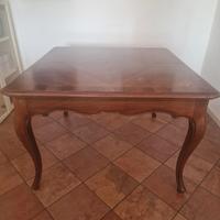 Tavolo allungabile artigianale in arte povera