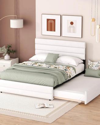 LETTO UNA PIAZZA E MEZZA + LETTO E CASSETTI