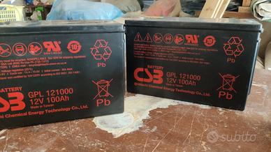 BATTERIA CSB 12 V. 100Ah