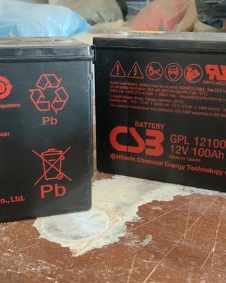 BATTERIA CSB 12 V. 100Ah