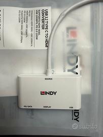 Adattatore Lindy USB - C