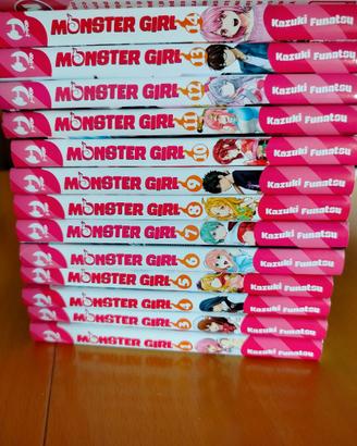 Monster Girl manga serie completa in italiano