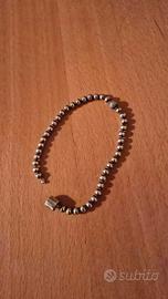 Bracciale Sfere e Pavè in Argento Sterling 925 di 