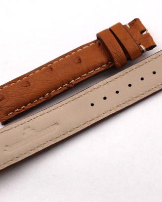 Cinturino Jaeger Le-Coultre Struzzo Miele 17 mm