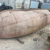 Gozzo scialuppa epoca primi 900 alluminio