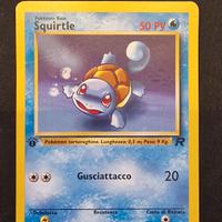 Squirtle Prima Edizione ITA Team Rocket TR68
