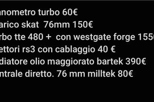 vari pezzi tfsi /tsi ea113 ea88