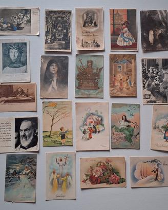 Lotto 20 Cartoline Vintage Anni 50/60 Viaggiate