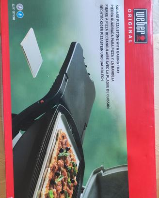 Pietra più teglia Weber per pizza