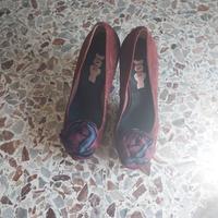 Scarpe Fabi stupende velluto tg 37