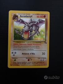 Carta pokemon aerodactyl prerelease fossil