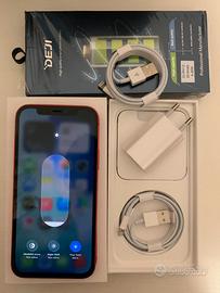 IPHONE 12 128 gb red batteria nuova