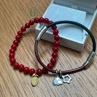 Coppia braccialetti Thun e Guess