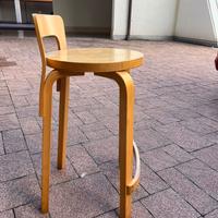 3 Sgabelli K65 di Alvar Aalto per Artek, F