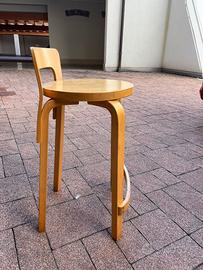 3 Sgabelli K65 di Alvar Aalto per Artek, F