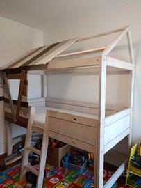 cameretta LifeTime con materasso 