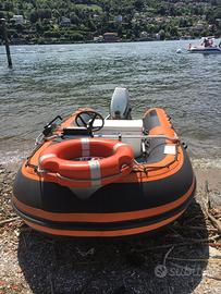 Gommone Lomac , con Gommone 4 metri e carrello