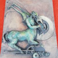 💥🖼️Bassorilievo in terracotta ALBERTO MICHELUTTI