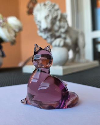 Gatto in vetro Murano Vincenzo Nason