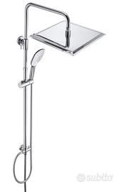 Colonna Doccia senza Miscelatore in Acciaio Inox