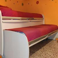 Letto a castello Space di Moretti compact