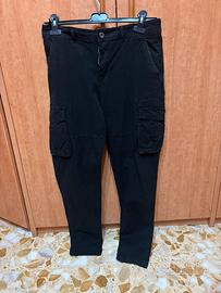 Pantalone Cargo Uomo SOHO Nero Taglia 48 (34)
