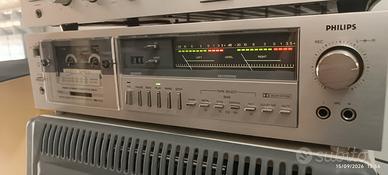 stereo cassette deck Philips .