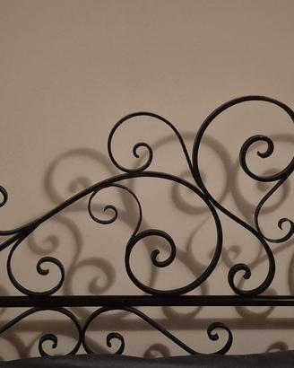 LETTO IN FERRO BATTUTO
