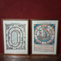 Coppia Stampe Vintage